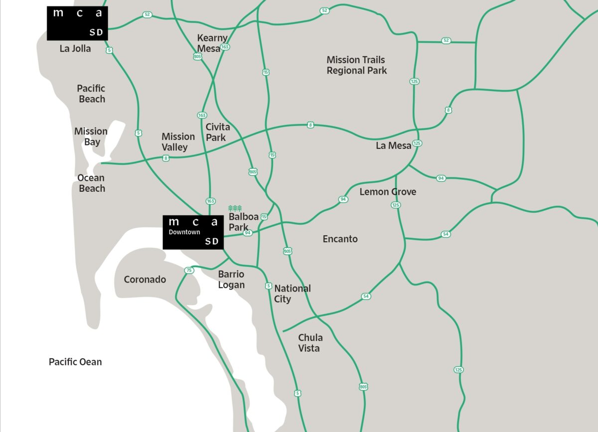 MCASD Location Map