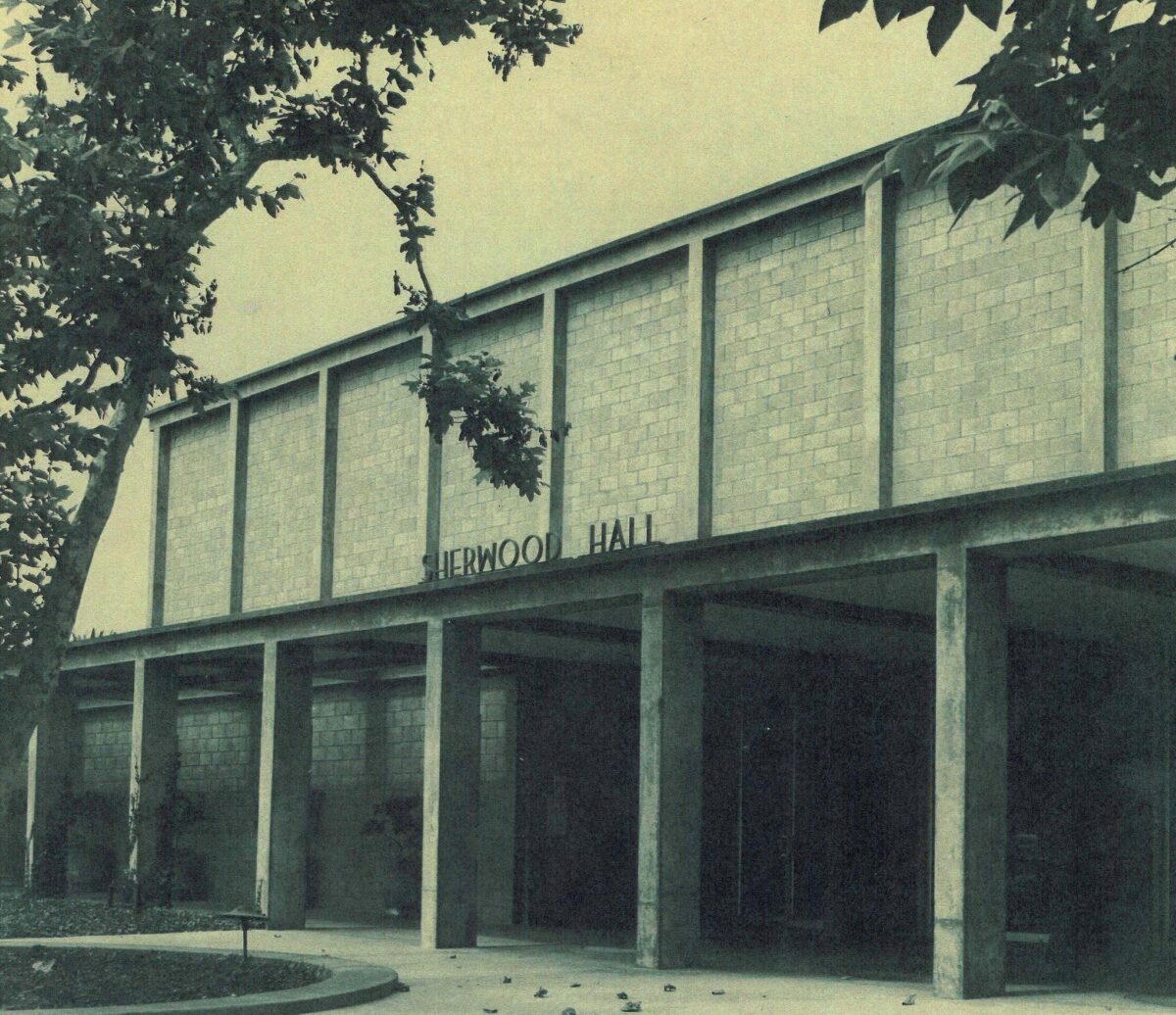 Sherwood Hall in 1960