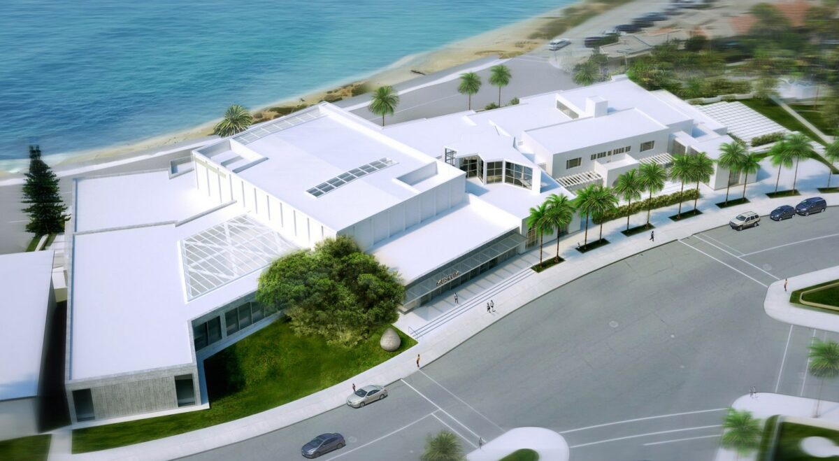 MCASD Rendering of building seen from above