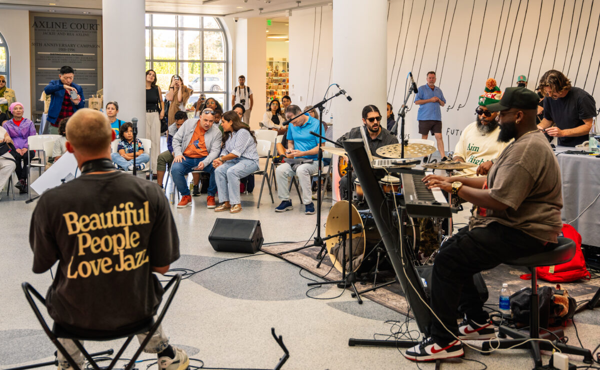 Soul Sunday band playing in Axline.