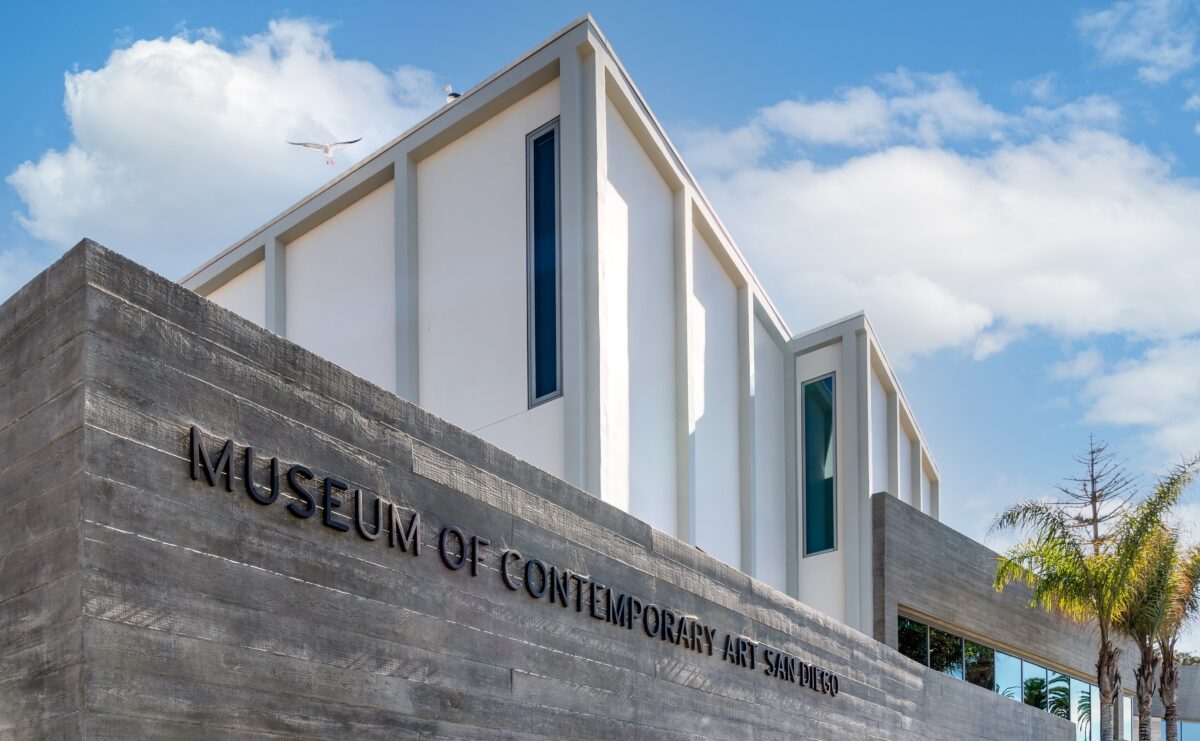 MCASD in La Jolla captured on a sunny day