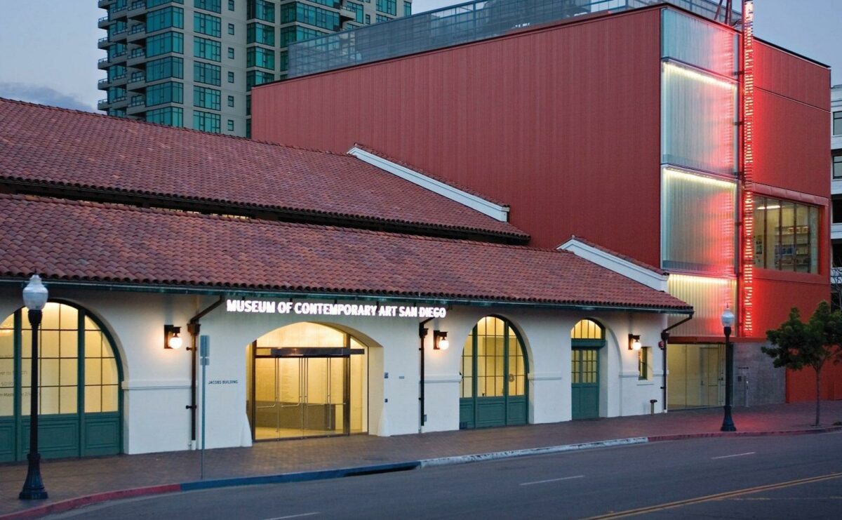 Main entrance of MCASD downtown