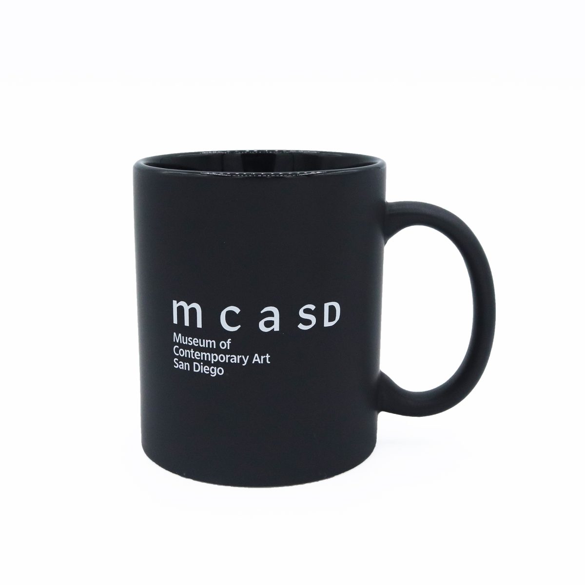 MCASD Brand Black Mug