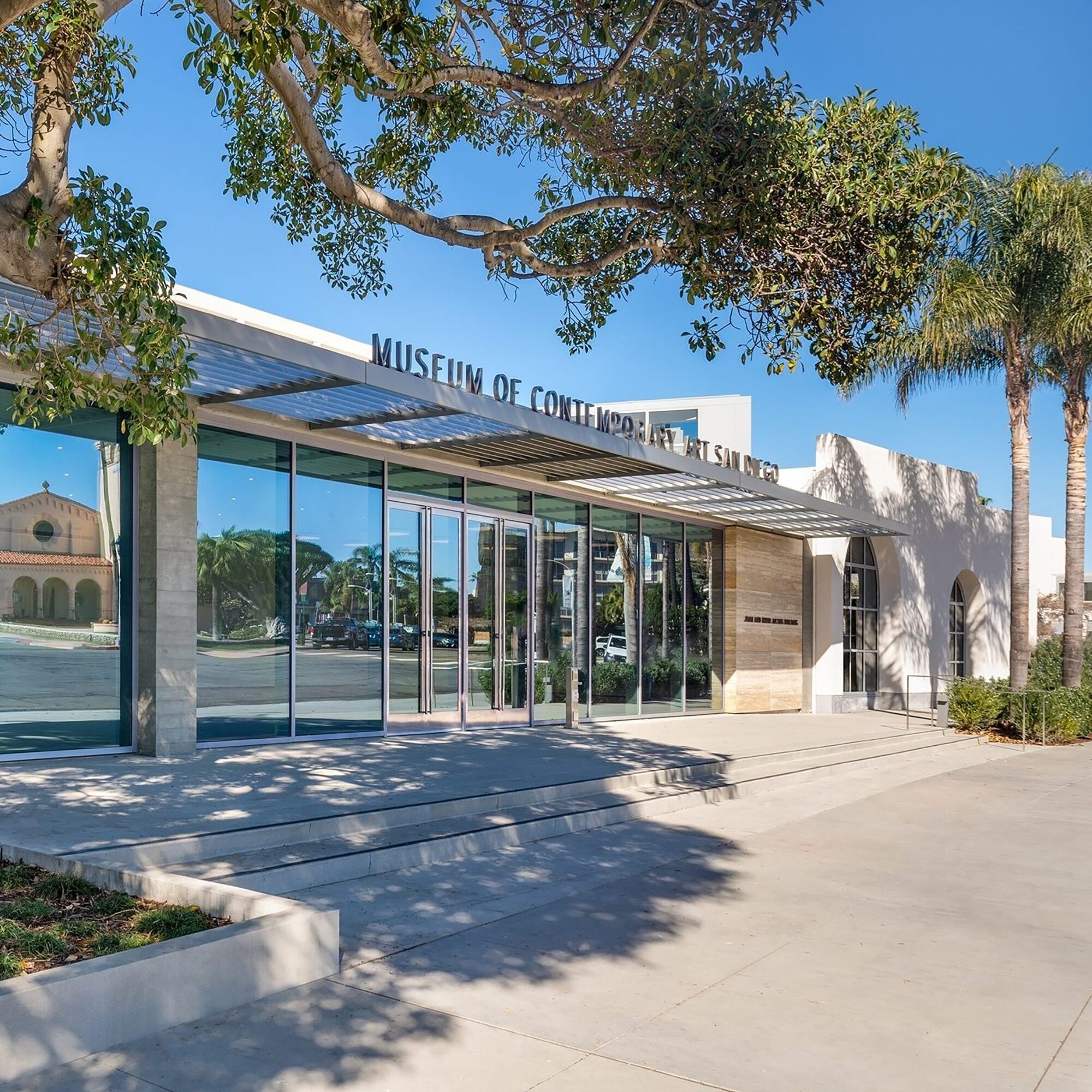 Main entrance of MCSAD in La Jolla