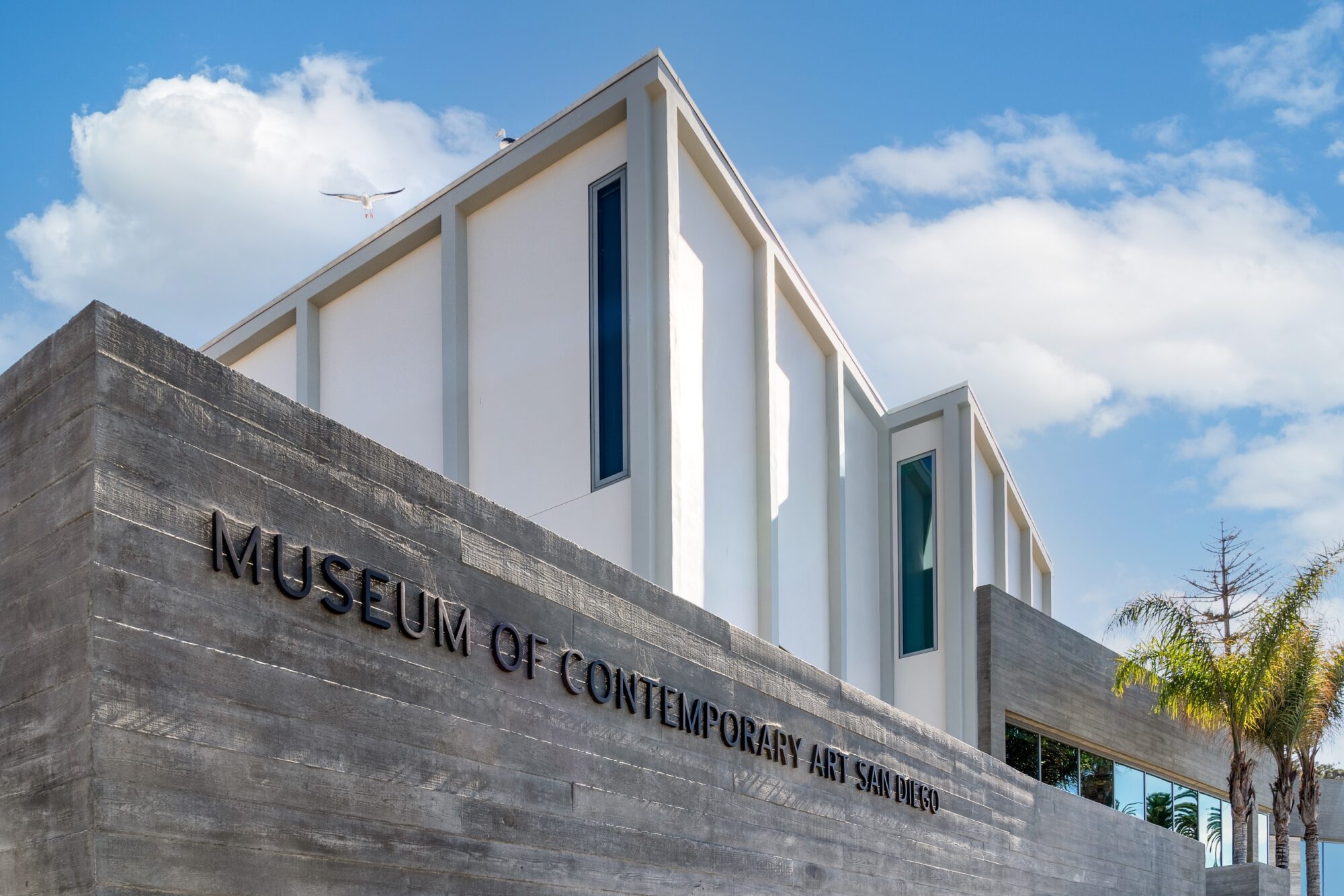 MCASD in La Jolla captured on a sunny day