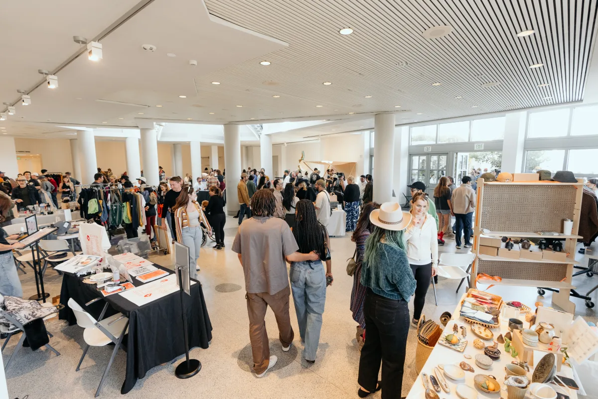 people browsing pop ups in axline