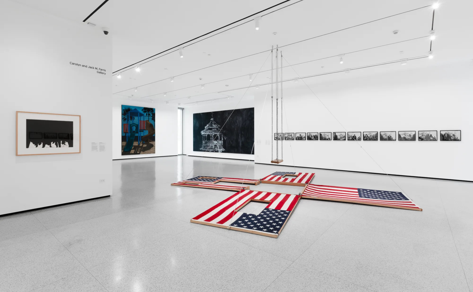 Installation shot of Farris Gallery