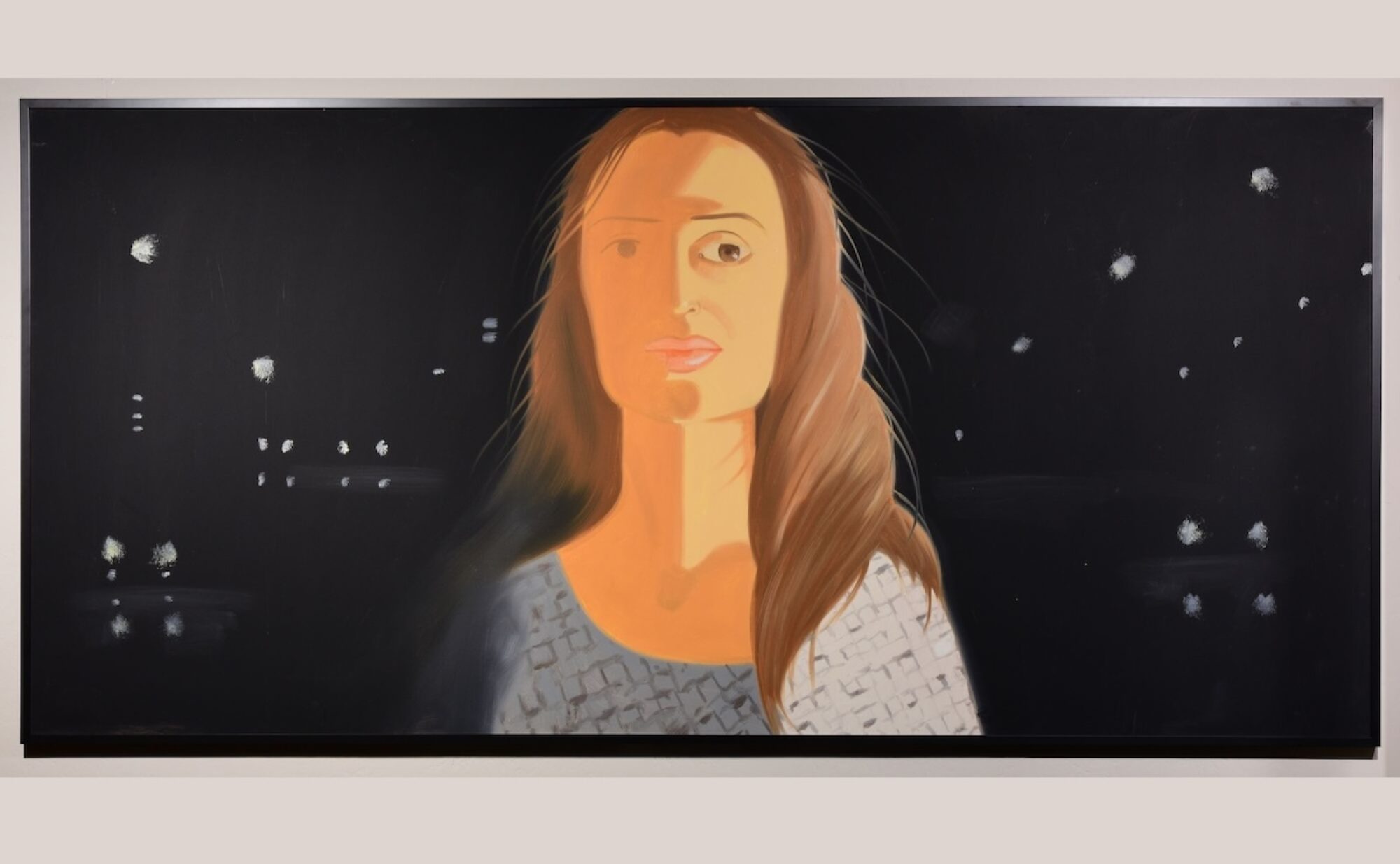 Alex Katz, "Maria at Night," 1998.