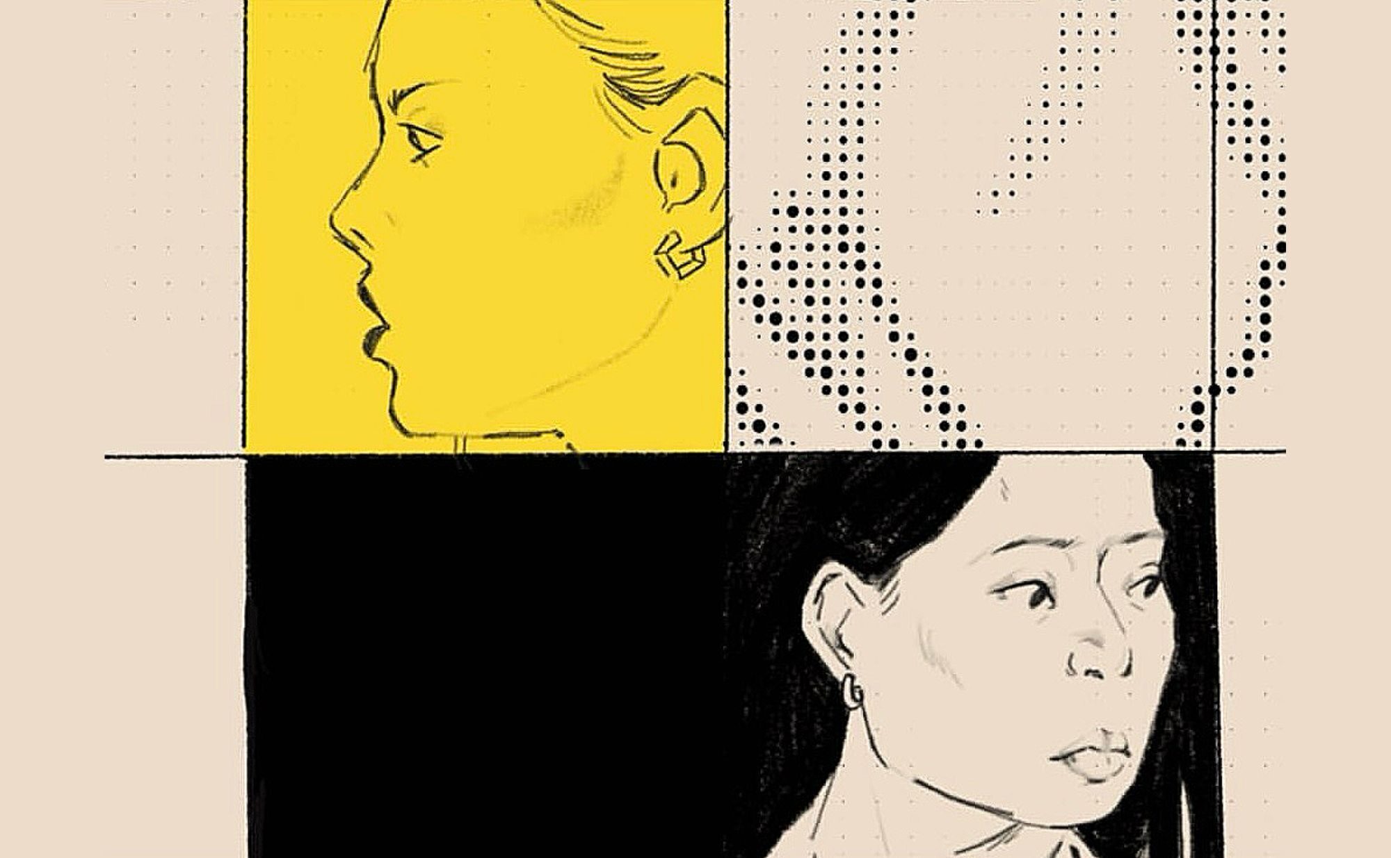 illustration of faces