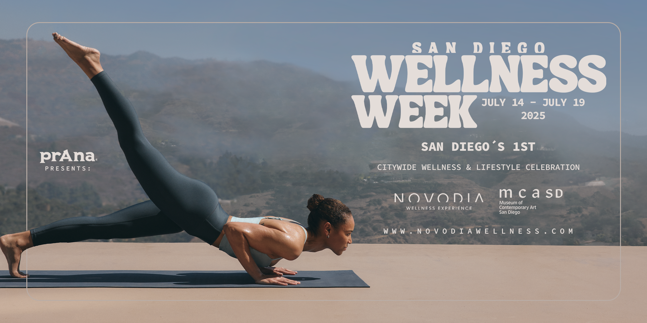 San Diego Wellness Week flyer